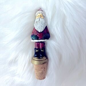 Santa “Dancing” Wine Stopper